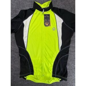Canari Neon Yellow Black Cycling Jersey